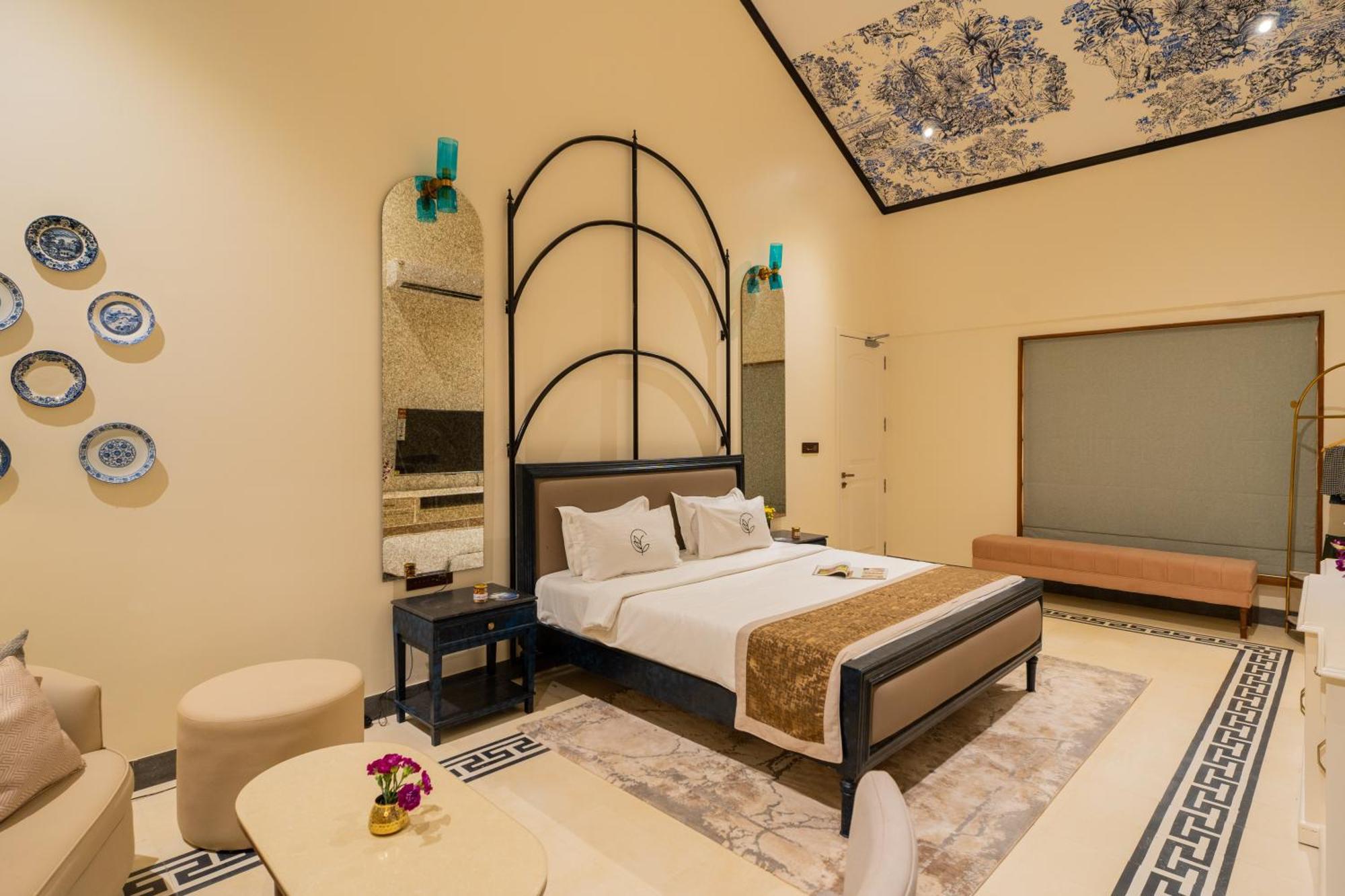 Elivaas 4 Bhk Villa With Pvt Pool & Jacuzzi-Yashgeet Siolim Exterior foto