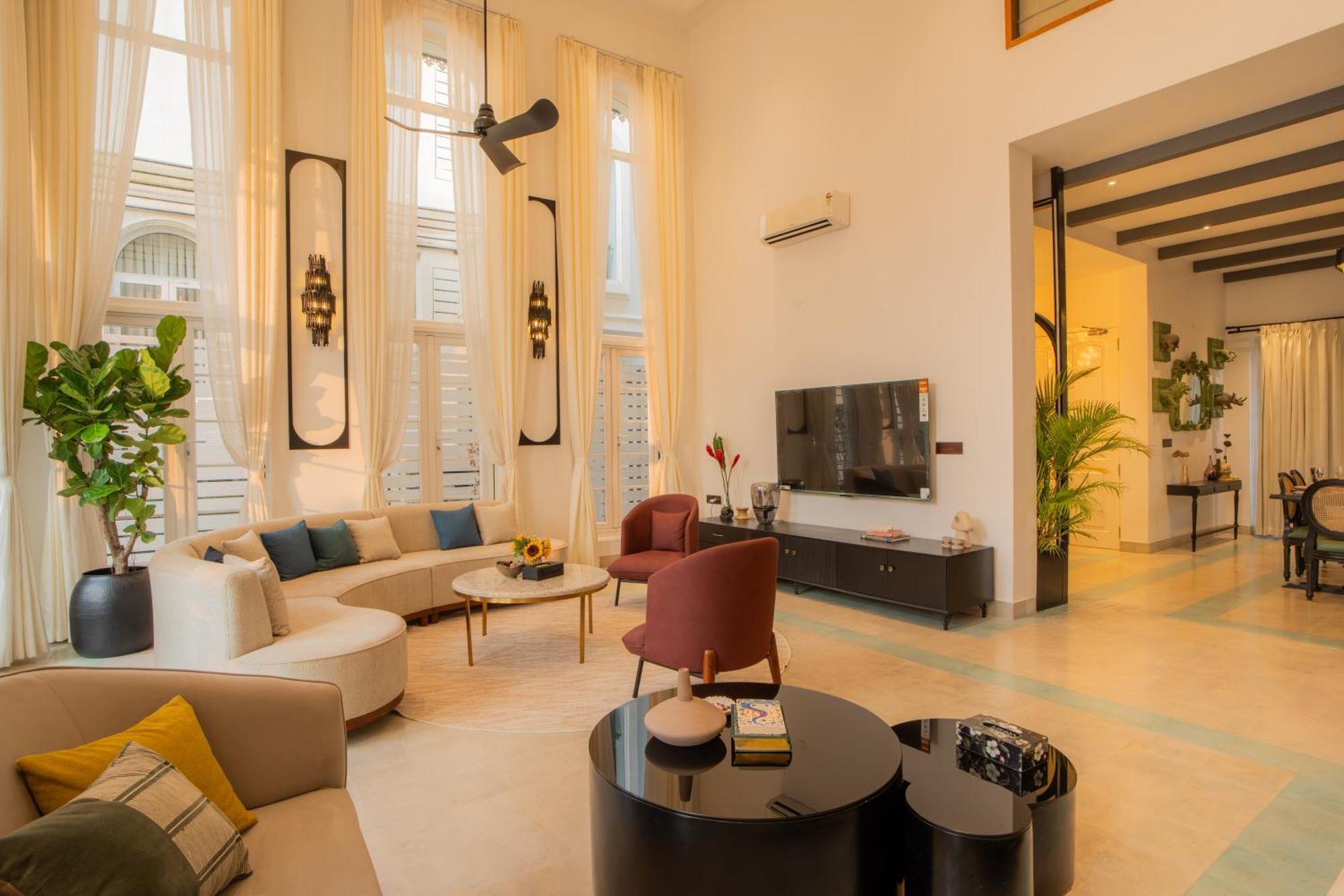 Elivaas 4 Bhk Villa With Pvt Pool & Jacuzzi-Yashgeet Siolim Exterior foto