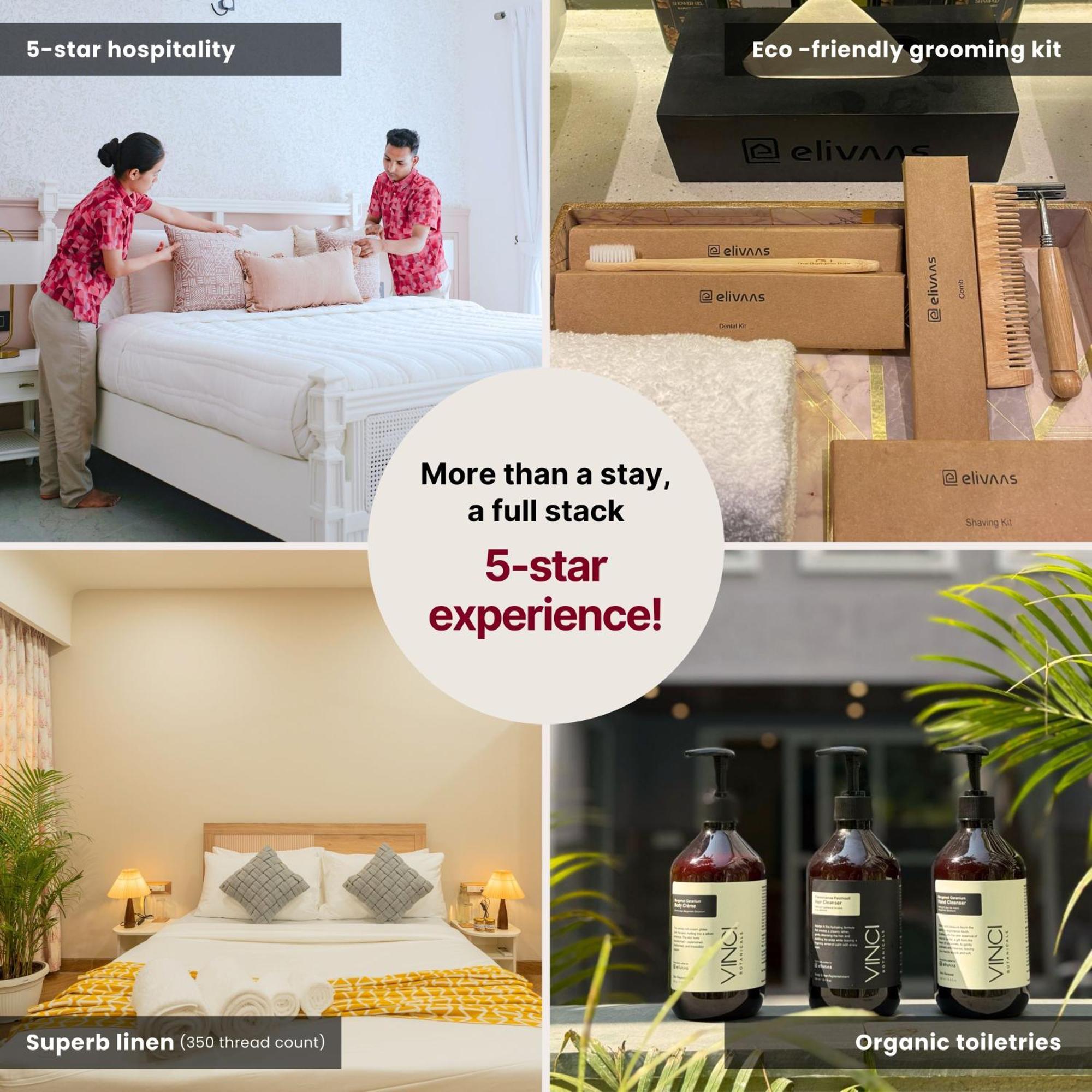 Elivaas 4 Bhk Villa With Pvt Pool & Jacuzzi-Yashgeet Siolim Exterior foto